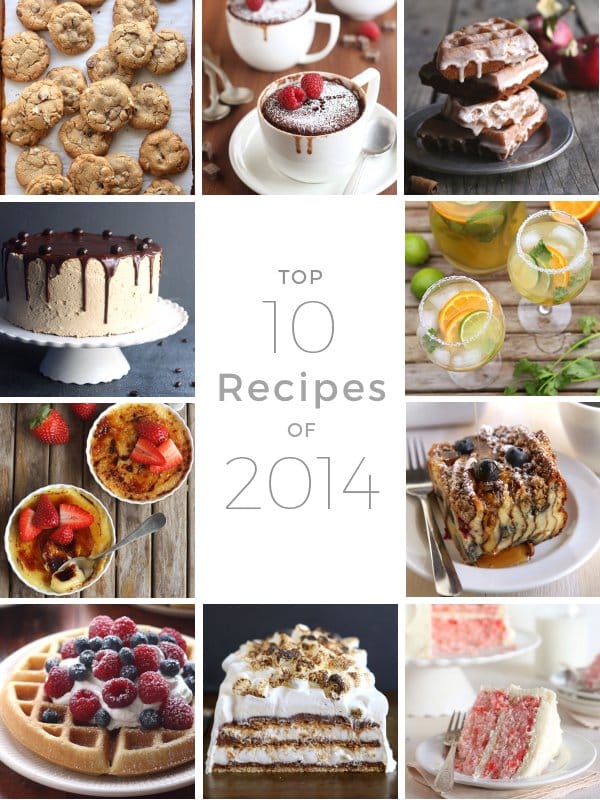 Top 10 Recipes of 2014 from completelydelicious.com