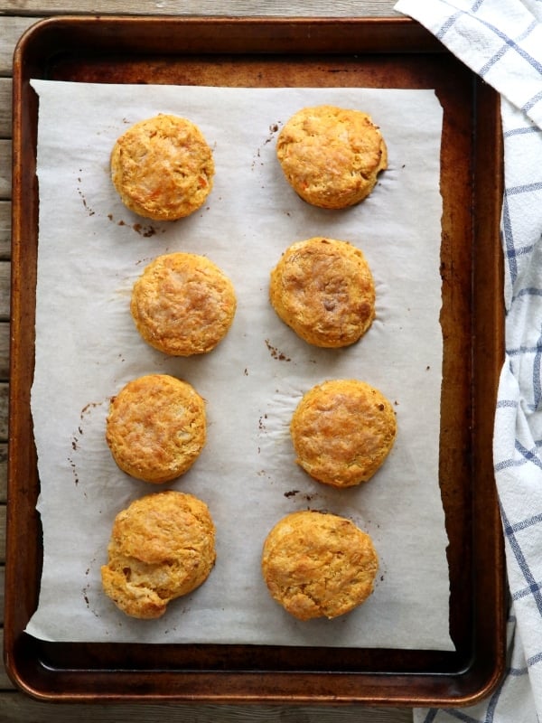 Sweet Potato Biscuits | completelydelicious.com