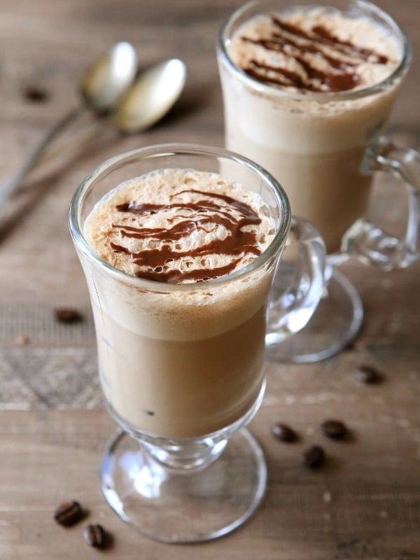 Mocha Coffee Coolers | completelydelicious.com