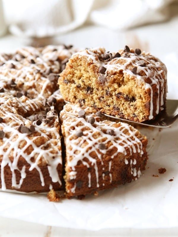 Chocolate Chip Coffee Cake | completelydelicious.com