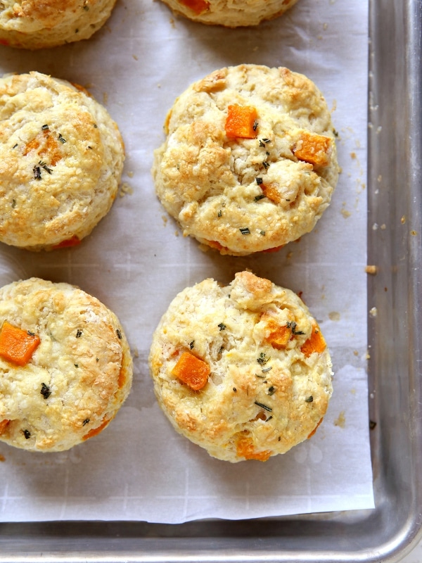 butternut squash rosemary biscuits 5