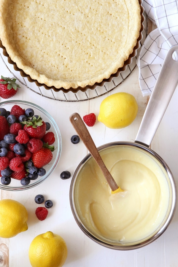 Lemon Berry Tart | completelydelicious.com