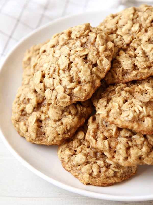 Chewy Oatmeal Cookies - Completely Delicious