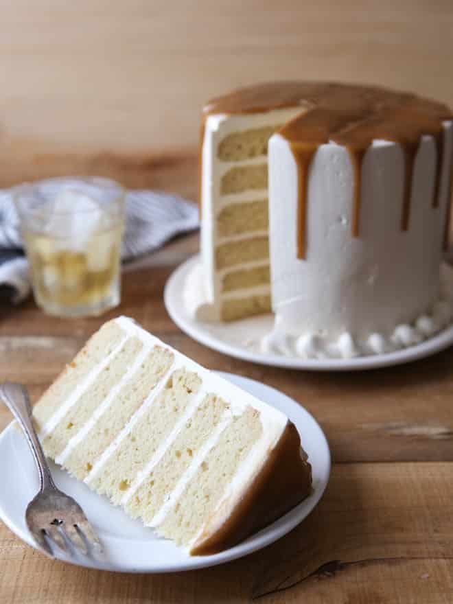 Bourbon Butterscotch Cake from completelydelicious.com