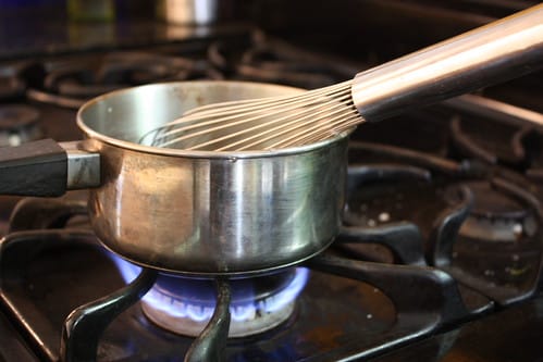 Heating sugar