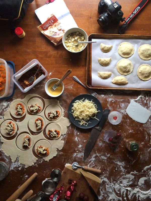 Strawberry Nutella Hand Pies | completelydelicious.com