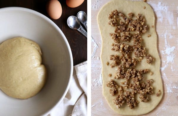 Cinnamon-Walnut Stuffed Challah Bread | completelydelicious.com