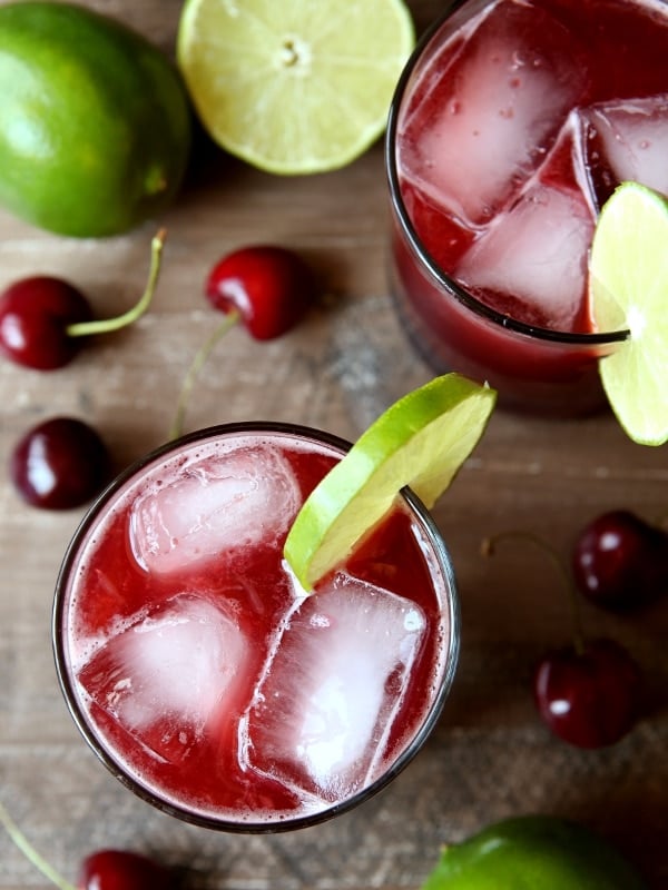 Cherry Limeade | completelydelicious.com