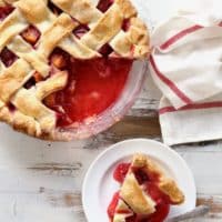 Raspberry Plum Pie | completelydelicious.com