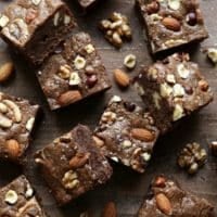Nutty Fudge Brownies | completelydelicious.com