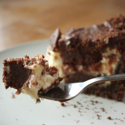 Brownie Chunk Cheesecake - Completely Delicious
