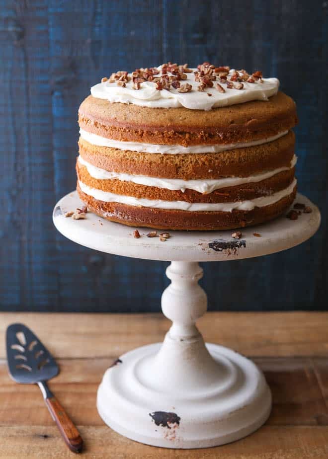 Sweet Potato Spice Cake - Completely Delicious