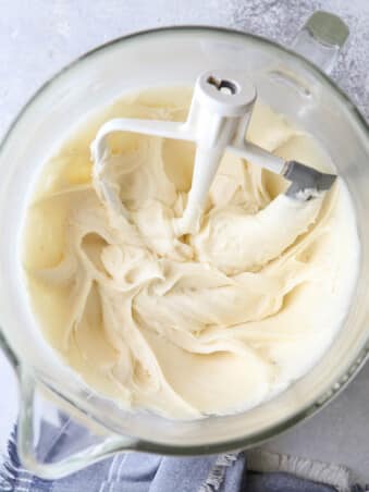 The creamiest cream cheese frosting