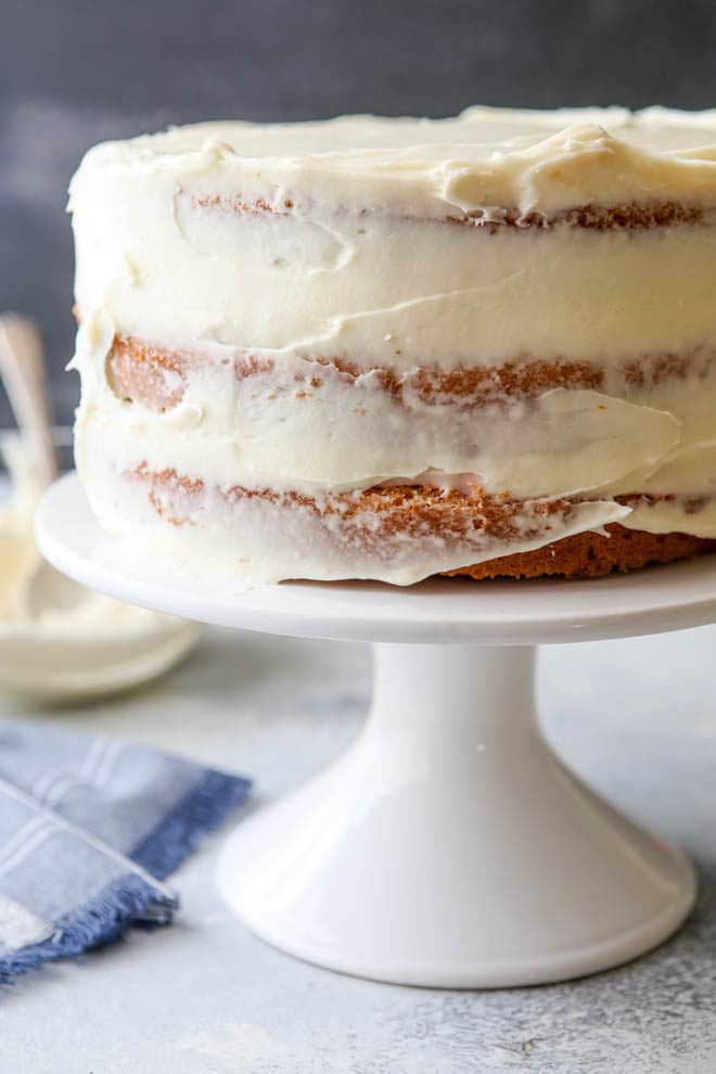 The creamiest cream cheese frosting
