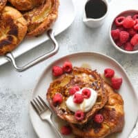 Breakfast doesn't get any better than this rich and flavorful croissant french toast!