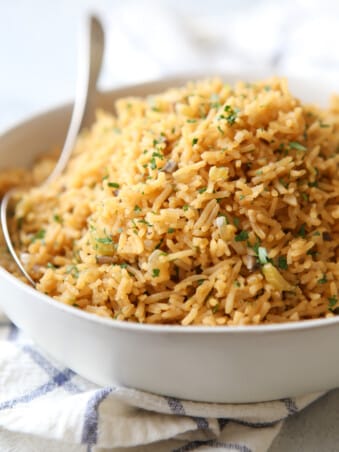The best rice pilaf makes a great side dish!