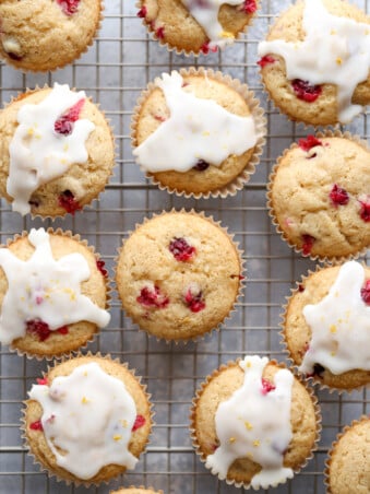 Soft and buttery, these cranberry orange muffins are bursting with flavor in every bite!
