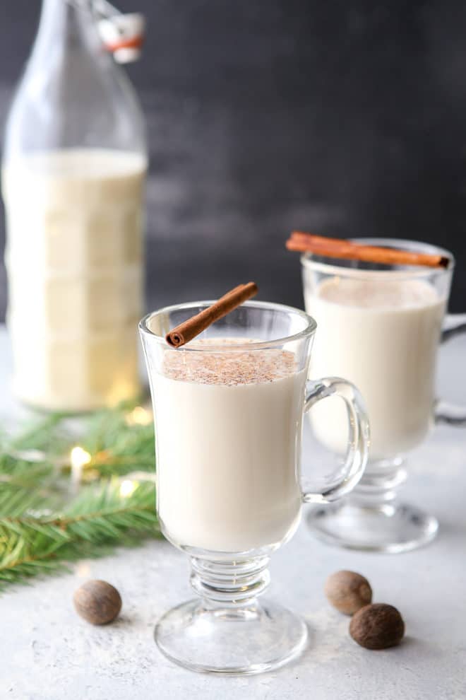 Homemade eggnog is easy to make at home and so much better than store-bought!
