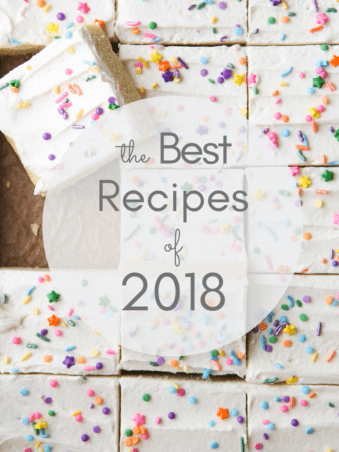 The best recipes from 2018 on completelydelicious.com