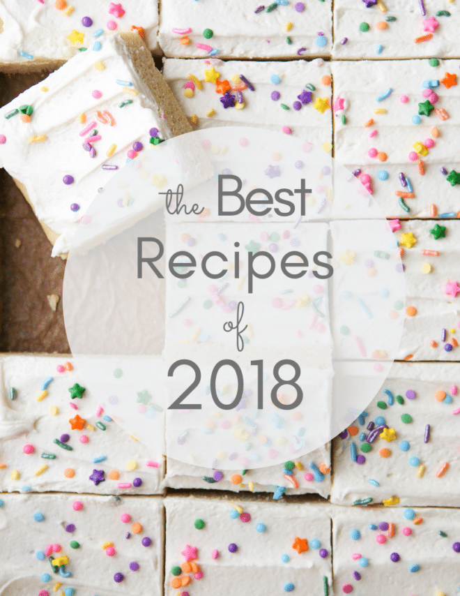 The best recipes from 2018 on completelydelicious.com
