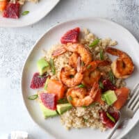 These citrus shrimp bowls are light and full of flavor