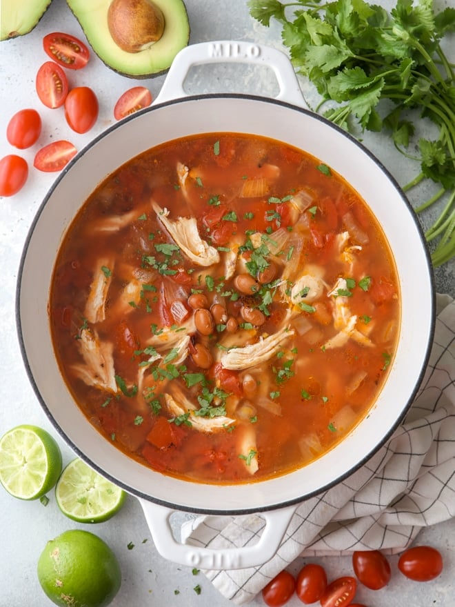 Chicken Tortilla Soup - Completely Delicious