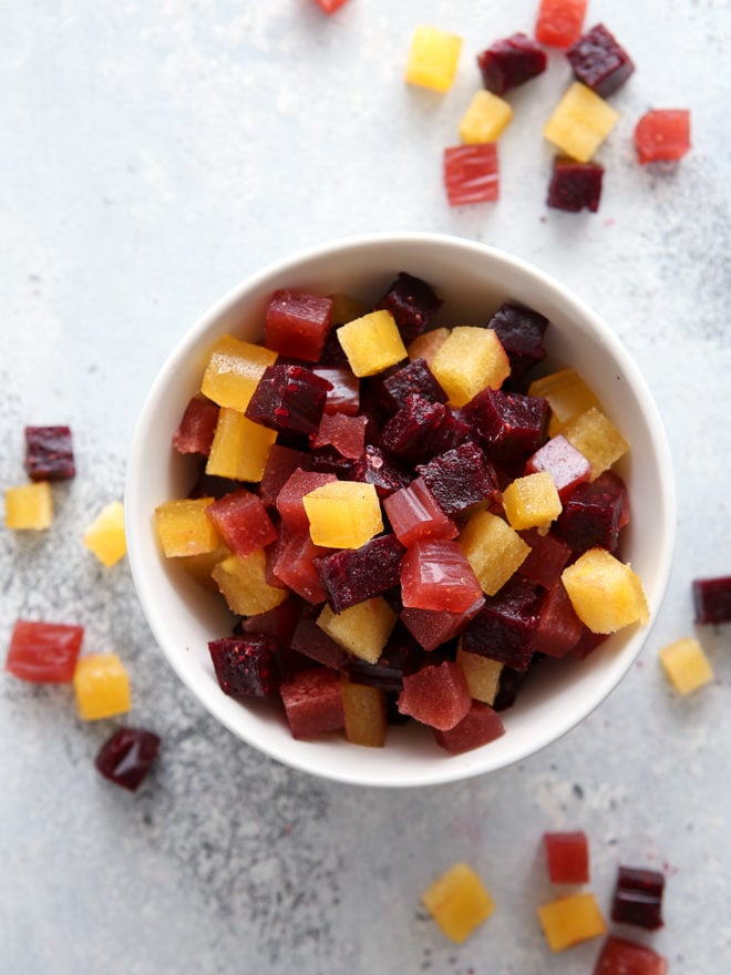 You only need a few ingredients to make homemade fruit snacks!