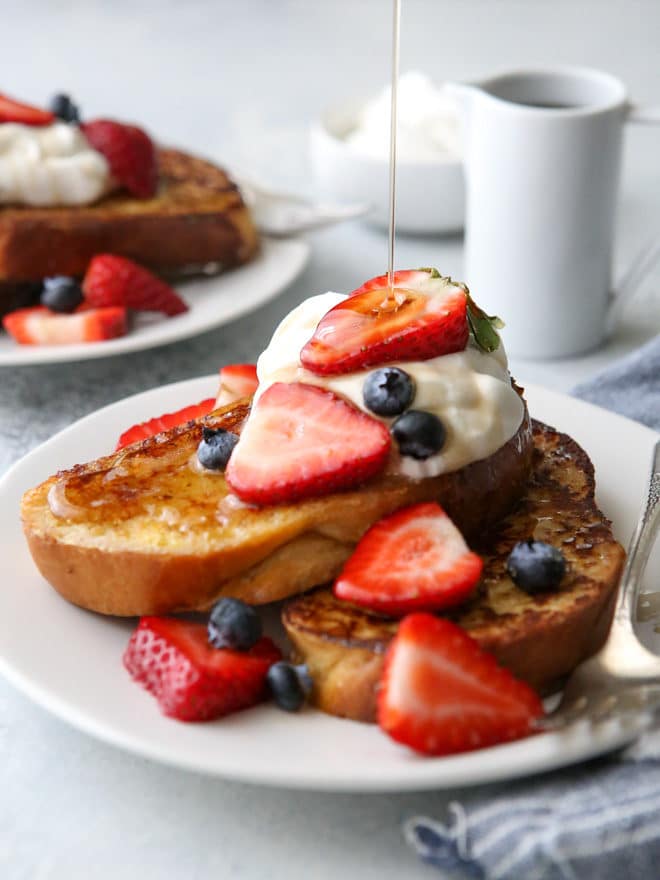 This classic but elegant french toast is rich and flavorful, and anything but boring!