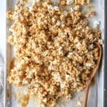 This is our family's favorite soft caramel corn recipe. It's chewy and gooey, and completely irresistible!