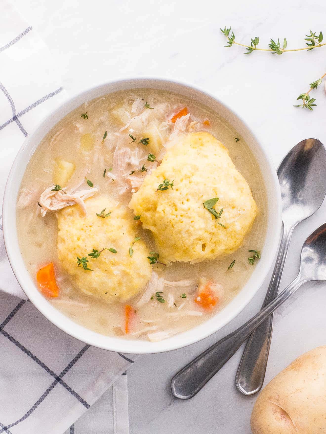 Turkey and Dumplings Soup - Completely Delicious