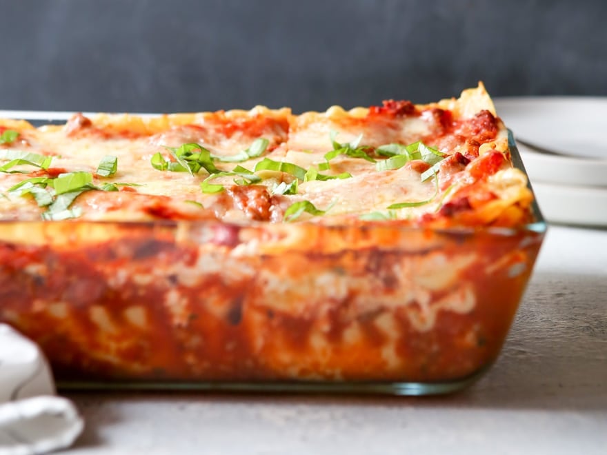 Classic Meat Lasagna - Completely Delicious