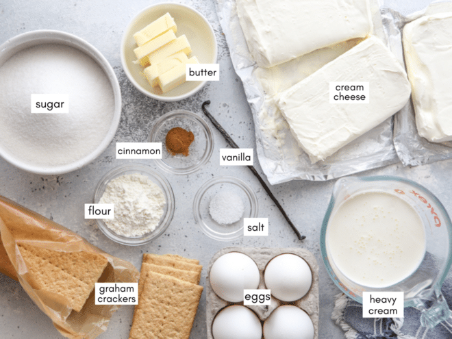 cheesecake ingredients