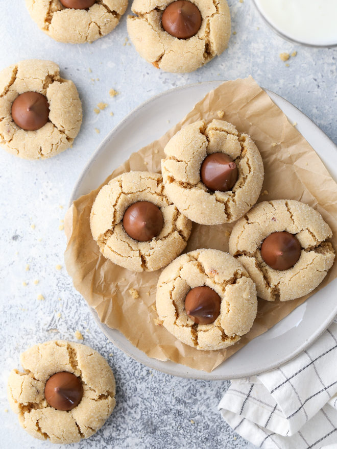 peanut butter blossom cookies are a nostalgic classic