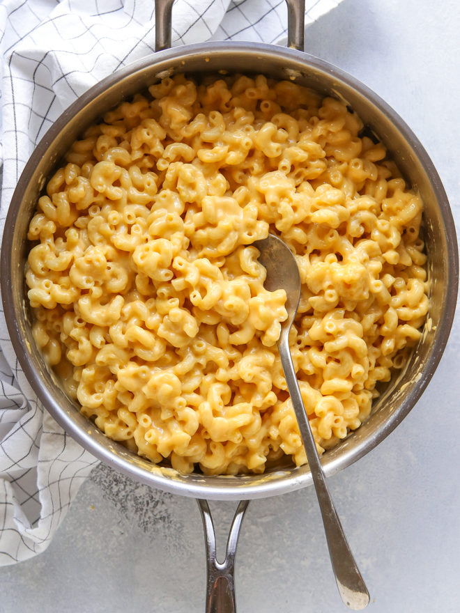 This 15-minute, one-pan mac and cheese is just as easy as from the box but so much better!