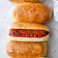 Soft and delicious homemade hot dog buns are so much better than store-bought!