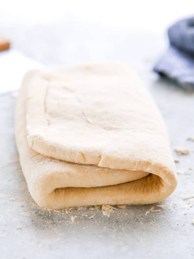 folded easy puff pastry