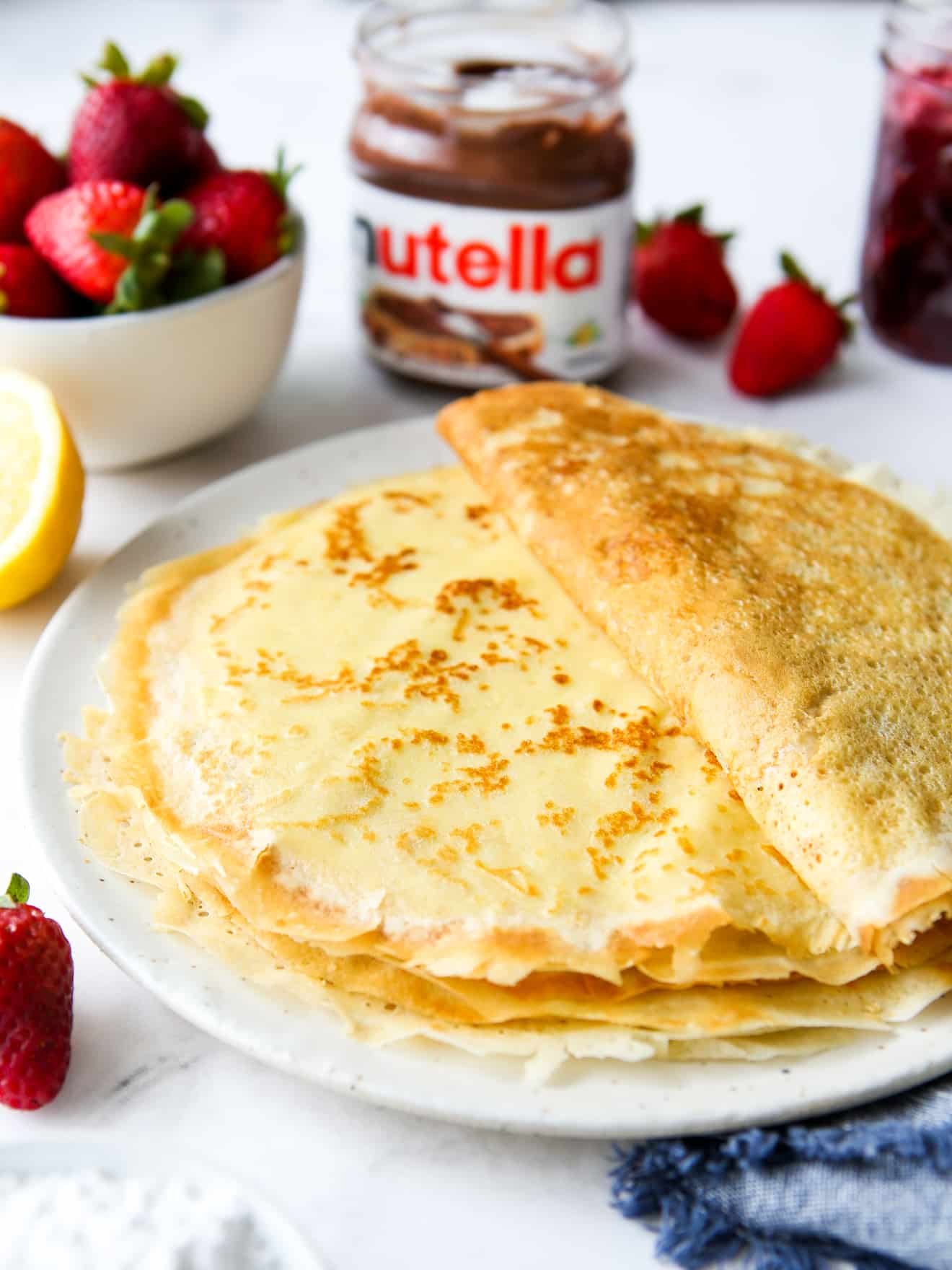 Homemade Crepes - Completely Delicious