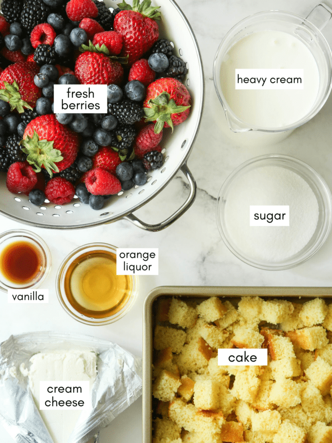 berry trifle ingredients