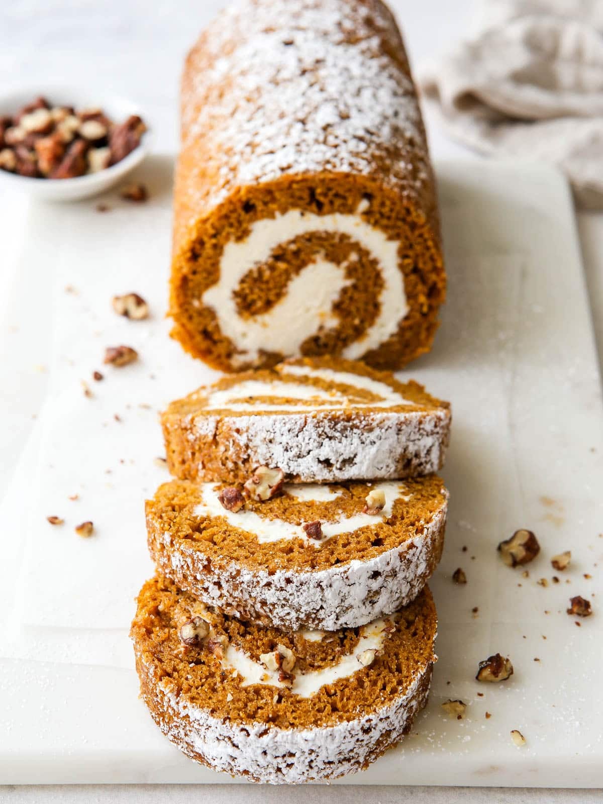 Pumpkin Roll Easy Desserts To Make For Thanksgiving Pumpkin Roll Recipe Preppy Kitchen