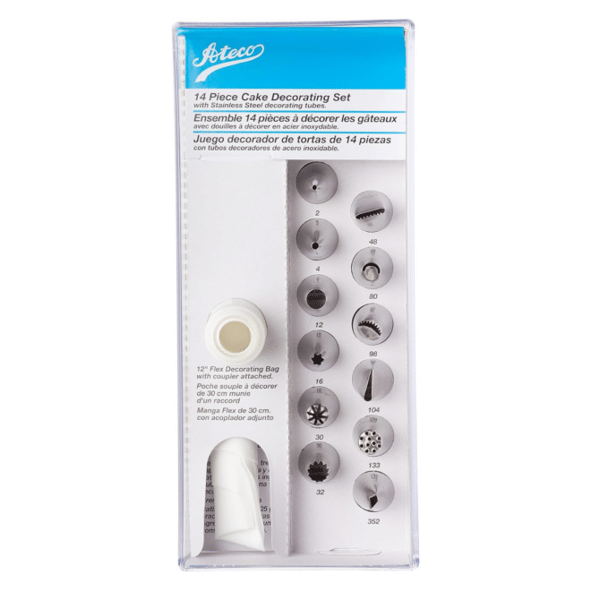 14 piece cake decorating tips set