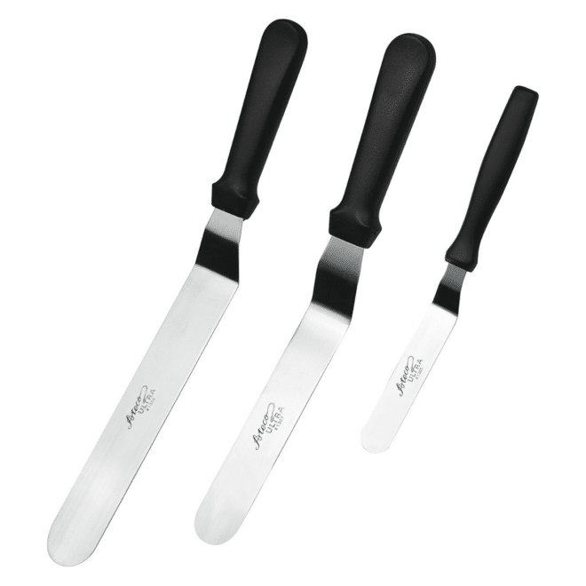 offset spatula cake decorating tool
