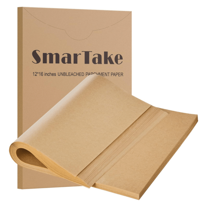 Pre cut parchment paper best cookie tool
