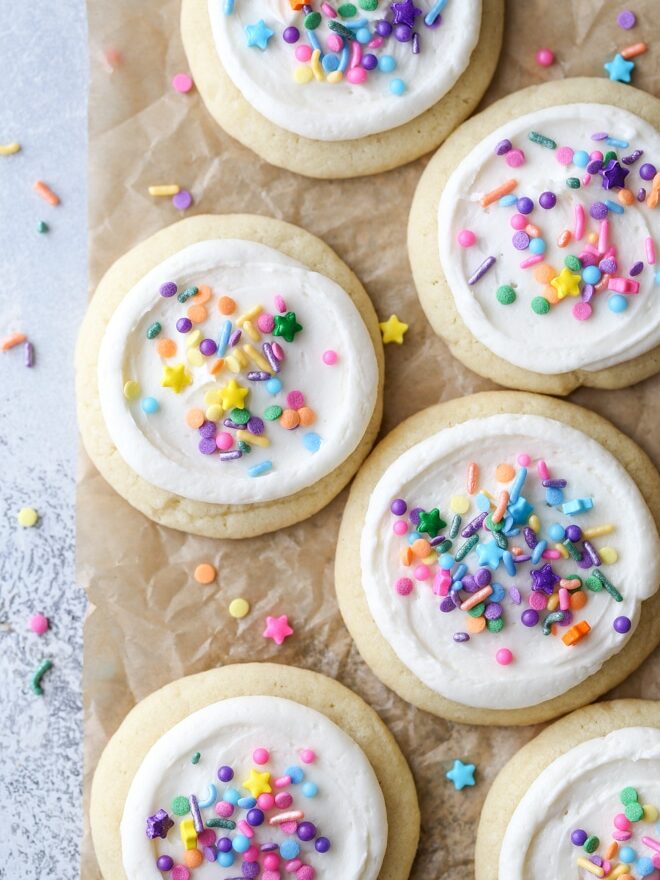 Soft and flavorful, these no-chill, no-roll sugar cookies really are the easiest you’ll ever bake.